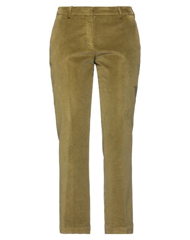 Pt Torino Woman Pants Sage Green Size 8 Cotton, Lyocell, Elastane