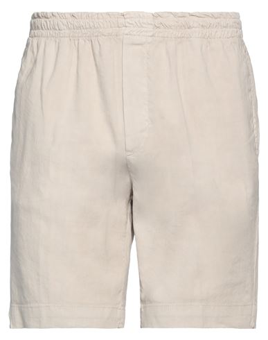 Entre Amis Man Shorts & Bermuda Shorts Beige Size 30 Linen, Cotton, Elastane In Beige