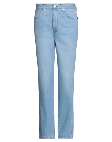 Wrangler Man Denim Pants Blue Size 29w-34l Cotton