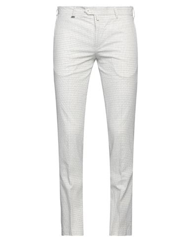 Barbati Man Pants Light Grey Size 36 Cotton, Polyamide, Polyester