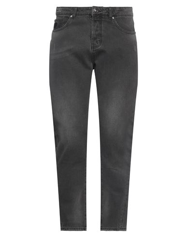 John Richmond Man Denim Pants Lead Size 40 Cotton In Grey