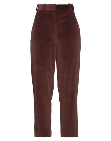 Circolo 1901 Woman Pants Cocoa Size 8 Cotton, Polyester In Brown