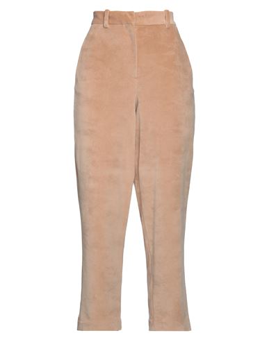 Shop Circolo 1901 Woman Pants Beige Size 10 Cotton, Polyester