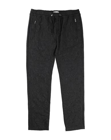 Dolce & Gabbana Babies'  Toddler Boy Pants Black Size 7 Polyester, Acrylic, Polyamide
