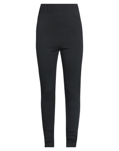 North Sails Woman Leggings Black Size S Recycled Polyester, Cotton, Elastane