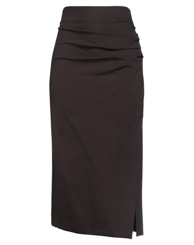 Meimeij Woman Long Skirt Steel Grey Size 2 Viscose, Polyamide, Elastane
