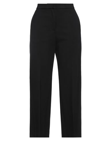 Meimeij Woman Pants Black Size 2 Viscose, Elastane, Polyester, Cotton