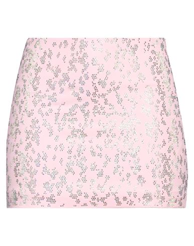 Shop Blumarine Woman Mini Skirt Pink Size 6 Viscose, Acetate, Elastane
