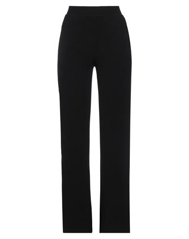 Shop Alberta Ferretti Woman Pants Black Size 6 Virgin Wool, Cashmere, Polyamide, Elastane
