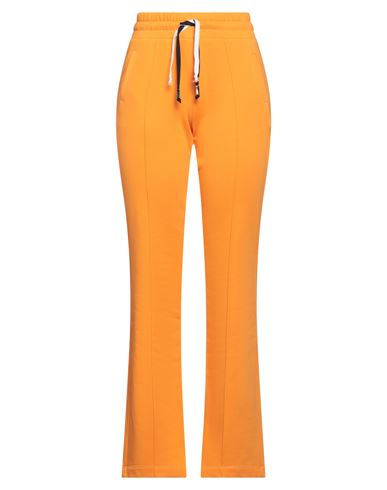 Jijil Woman Pants Orange Size 8 Cotton, Polyester