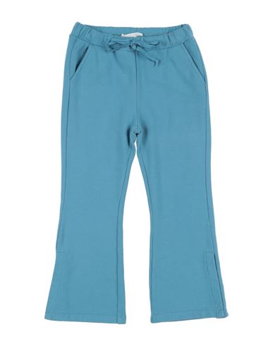Zhoe & Tobiah Babies'  Toddler Girl Pants Sky Blue Size 4 Cotton, Elastane