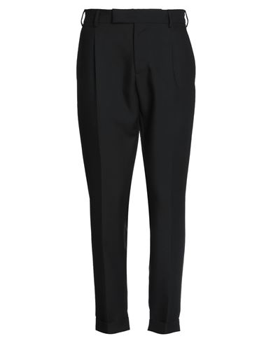 Pt Torino Man Pants Black Size 36 Virgin Wool, Mohair Wool