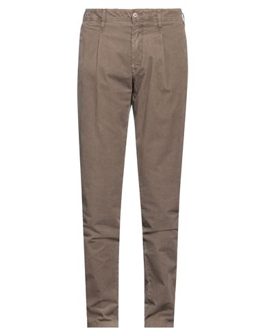 Mmx Man Pants Khaki Size 31w-34l Organic Cotton, Elastane In Beige