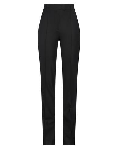 Ssheena Woman Pants Black Size 8 Polyester, Virgin Wool, Elastane