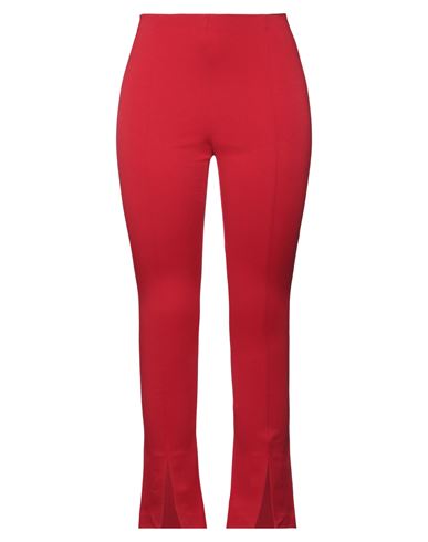 Meimeij Woman Pants Red Size 6 Viscose, Elastane