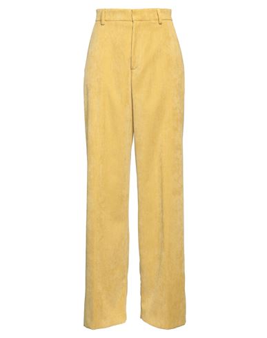 Meimeij Woman Pants Mustard Size 2 Polyester, Polyamide, Elastane In Yellow