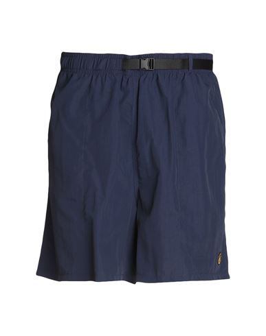 Market Smiley Tech Shorts Man Shorts & Bermuda Shorts Navy Blue Size Xl Nylon