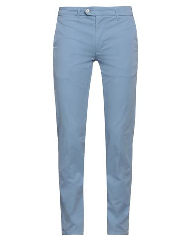 0/zero Construction Man Pants Light Blue Size 31 Cotton, Elastane