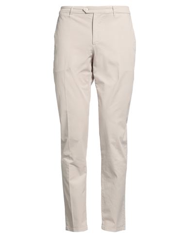0/zero Construction Man Pants Ivory Size 40 Cotton, Elastane In White