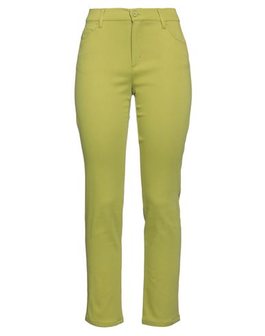 Diana Gallesi Woman Pants Light Green Size 4 Cotton, Viscose, Elastane