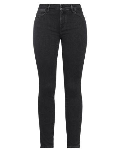 Wrangler Woman Jeans Black Size 26w-32l Cotton, Polyester, Elastane