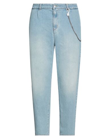 Berna Man Denim Pants Blue Size 36 Cotton