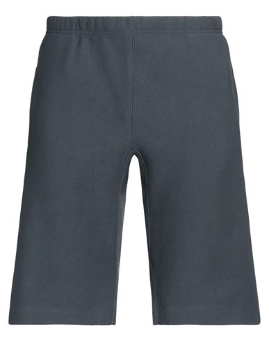 Champion Man Shorts & Bermuda Shorts Lead Size L Cotton, Polyester In Grey