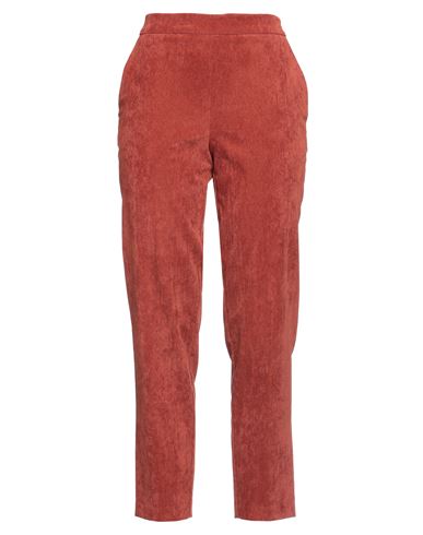 Kaos Jeans Woman Pants Rust Size 8 Polyester, Polyamide, Elastane In Red
