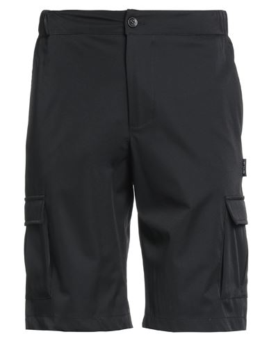 C'n'c' Costume National Man Shorts & Bermuda Shorts Black Size 34 Polyamide, Elastane