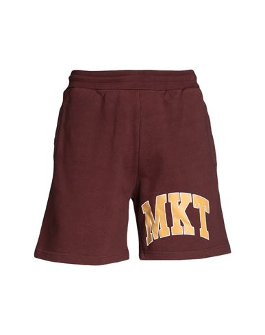 Market Mkt Arc Sweatshorts Man Shorts & Bermuda Shorts Brown Size Xl Cotton