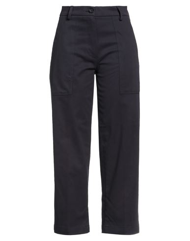 Alpha Studio Woman Pants Midnight Blue Size 8 Cotton, Elastane