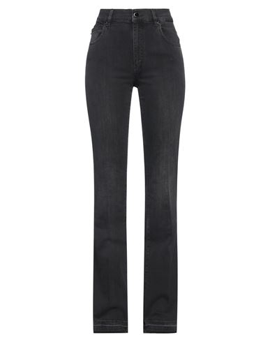 Love Moschino Woman Jeans Black Size 29 Cotton, Polyester, Elastane