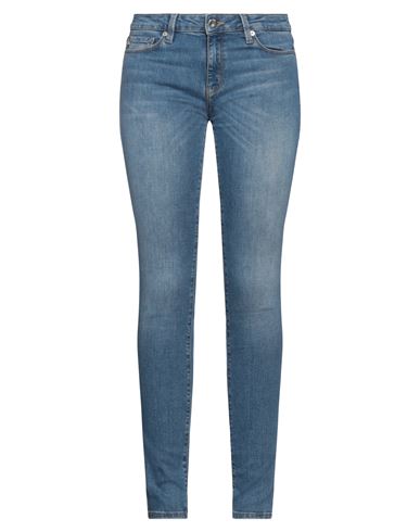 Love Moschino Woman Jeans Blue Size 30 Cotton, Polyester, Elastane
