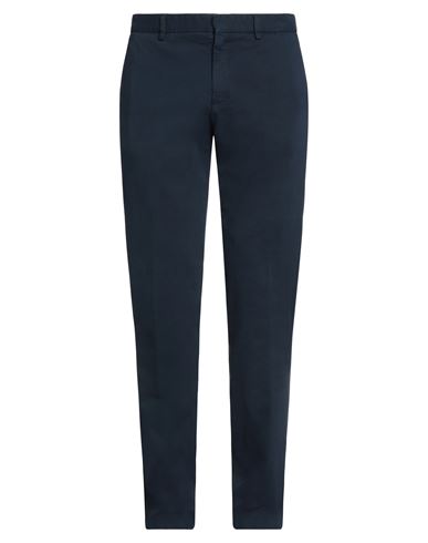 Mauro Grifoni Grifoni Man Pants Navy Blue Size 32 Cotton, Elastane