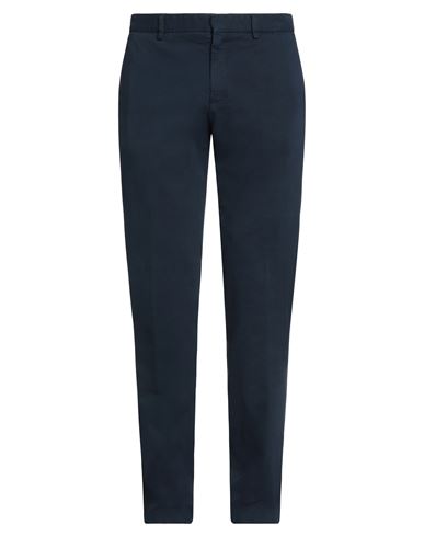 Mauro Grifoni Grifoni Man Pants Navy Blue Size 32 Cotton, Elastane