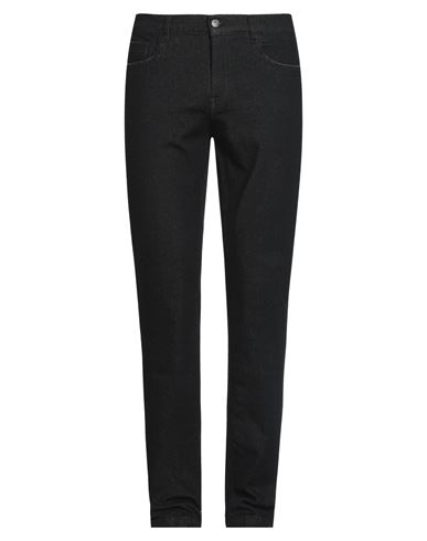 Bikkembergs Man Jeans Black Size 33 Cotton, Elastane, Polyester