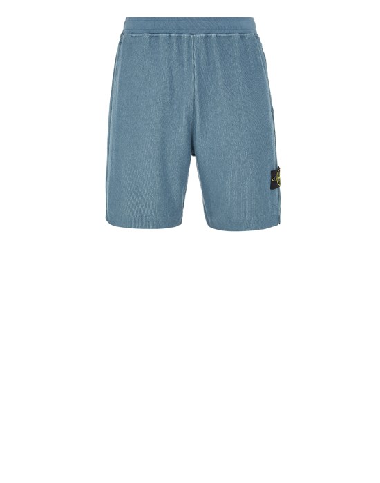 Fleece Bermuda Shorts Man 65756 Front STONE ISLAND
