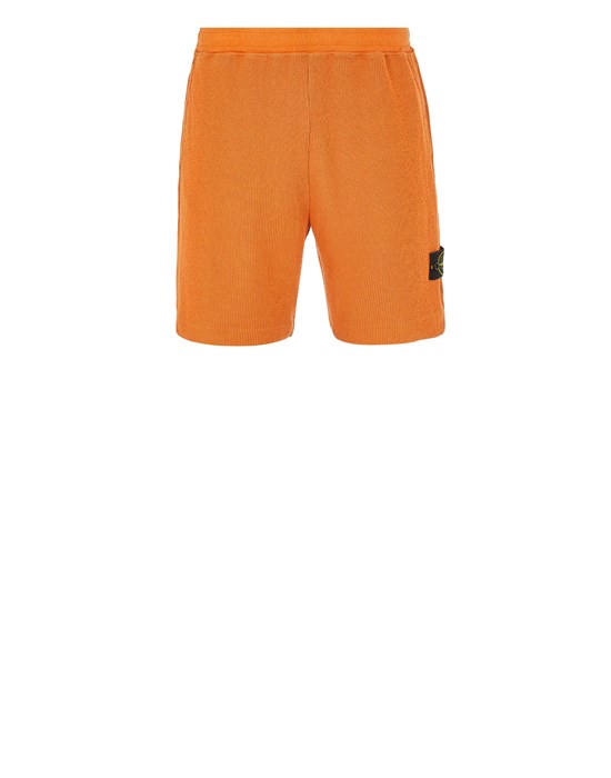 Fleece Bermuda Shorts Man 65756 Front STONE ISLAND