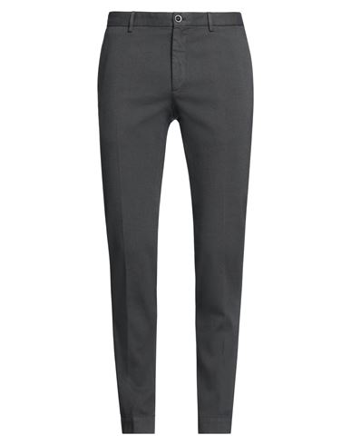 Incotex Man Pants Lead Size 38 Cotton, Elastane In Grey