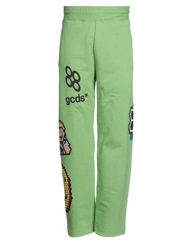 Gcds Man Pants Acid Green Size M Cotton