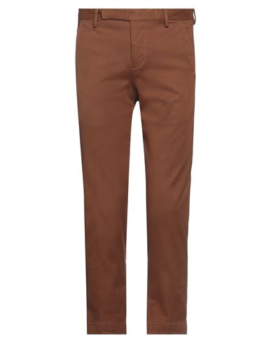 Shop Entre Amis Man Pants Light Brown Size 30 Cotton, Elastane In Beige