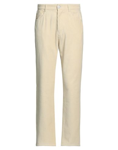 Rohe Róhe Man Pants Ivory Size 34 Cotton In White