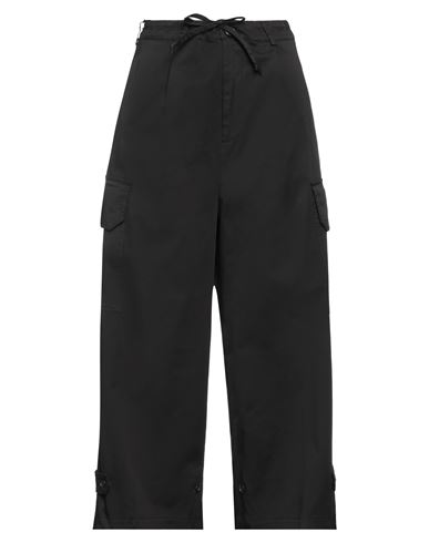 Semicouture Woman Pants Black Size 4 Cotton, Elastane