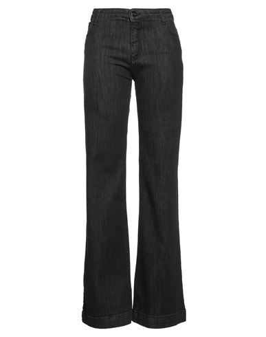 Simona Corsellini Woman Jeans Steel Grey Size 26 Cotton, Elastane