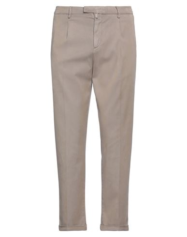 Sartorio Man Pants Dove Grey Size 34 Lycra, Cotton, Elastane