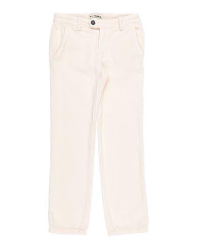 Roy Rogers Babies' Roÿ Roger's Toddler Boy Pants Ivory Size 6 Cotton, Elastane In White