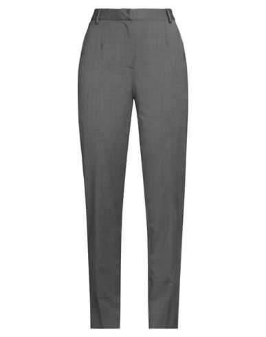 Purotatto Woman Pants Grey Size 6 Viscose, Polyester, Polyamide, Elastane