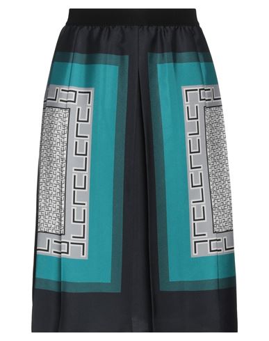 Les Copains Woman Mini Skirt Pastel Blue Size 8 Polyester, Cotton, Elastane, Viscose, Polyamide