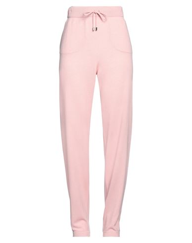 Gran Sasso Woman Pants Pink Size 8 Virgin Wool, Viscose, Cashmere