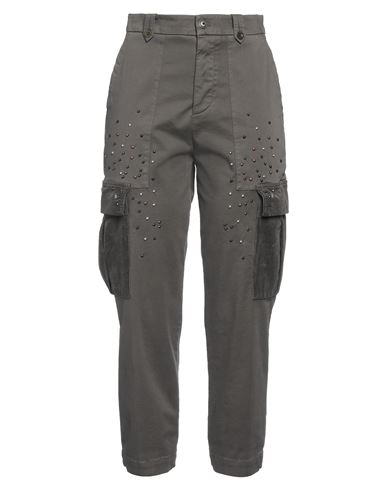 Mason's Woman Pants Dark Green Size 4 Cotton, Lyocell, Elastane